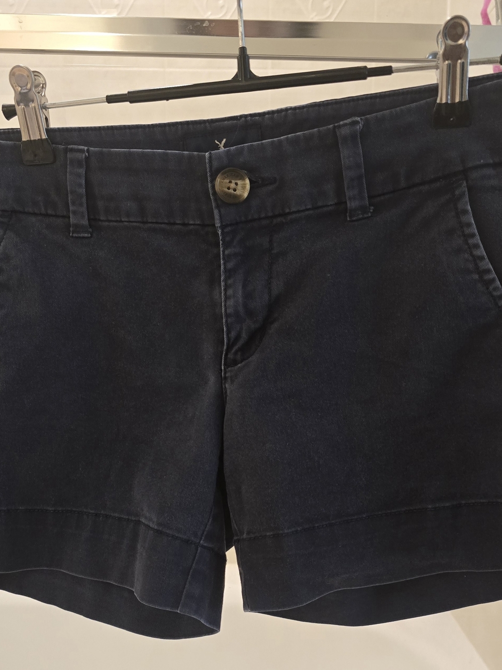 American Eagle Outfitters Navy Blue Women's Bermuda Shorts